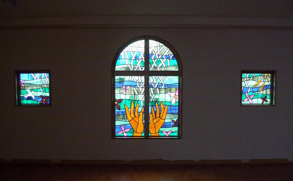 神の愛｜ステンドグラス工房福井｜すてんどぐらす・オリビエ｜福井県のステンドグラス制作・修理・注文｜北陸・石川・富山・全国発送可