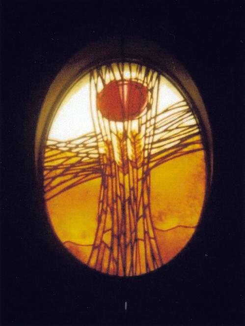 麦　820×1210｜ステンドグラス工房福井｜すてんどぐらす・オリビエ｜福井県のステンドグラス制作・修理・注文｜北陸・石川・富山・全国発送可