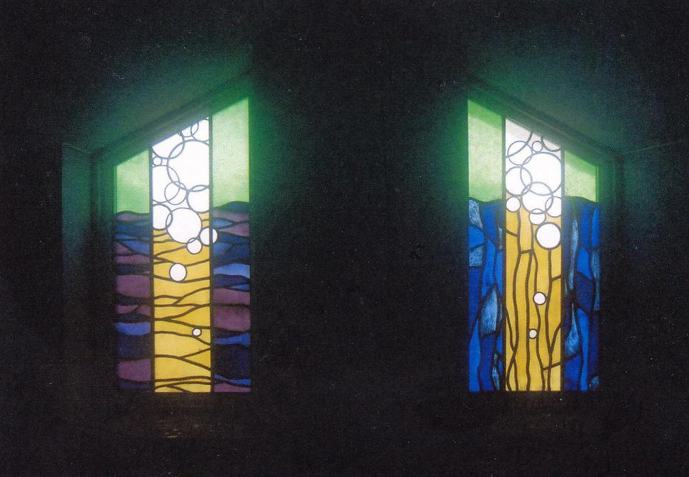 荒野が森に、森が果樹園のごとく｜ステンドグラス工房福井｜すてんどぐらす・オリビエ｜福井県のステンドグラス制作・修理・注文｜北陸・石川・富山・全国発送可
