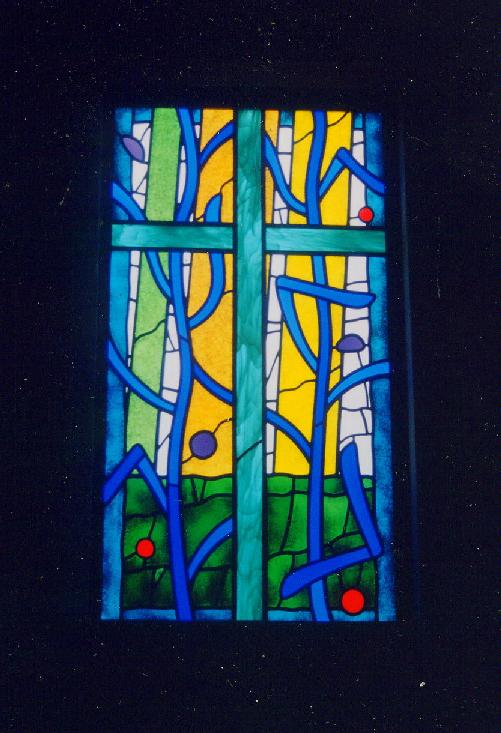 私はぶどうの木、あなた方はその枝である｜ステンドグラス工房福井｜すてんどぐらす・オリビエ｜福井県のステンドグラス制作・修理・注文｜北陸・石川・富山・全国発送可