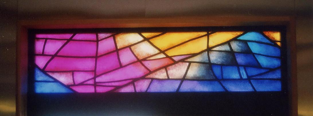 夕焼け小焼け｜ステンドグラス工房福井｜すてんどぐらす・オリビエ｜福井県のステンドグラス制作・修理・注文｜北陸・石川・富山・全国発送可
