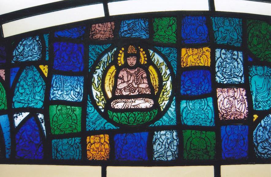 曼荼羅｜ステンドグラス工房福井｜すてんどぐらす・オリビエ｜福井県のステンドグラス制作・修理・注文｜北陸・石川・富山・全国発送可