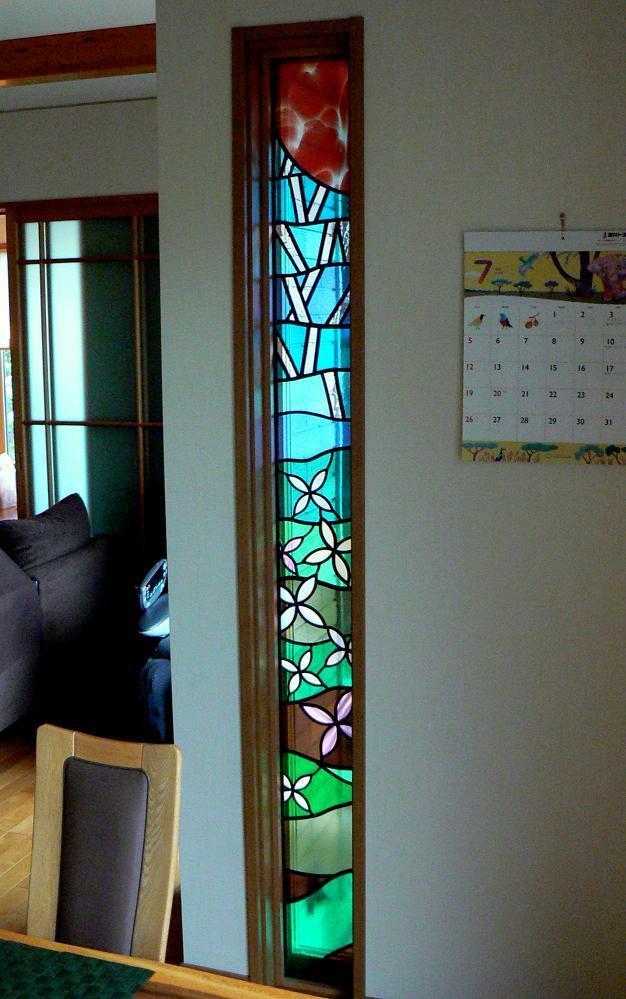 時の移ろい｜ステンドグラス工房福井｜すてんどぐらす・オリビエ｜福井県のステンドグラス制作・修理・注文｜北陸・石川・富山・全国発送可