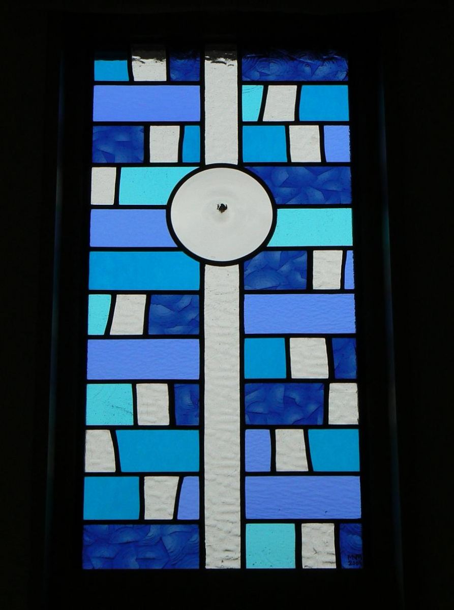 青の響き｜ステンドグラス工房福井｜すてんどぐらす・オリビエ｜福井県のステンドグラス制作・修理・注文｜北陸・石川・富山・全国発送可
